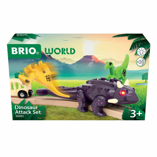 BRIO World Dinosaurier Ankylosaurus, Zubehör, Holzeisenbahn, ab 3 Jahren, 63608200