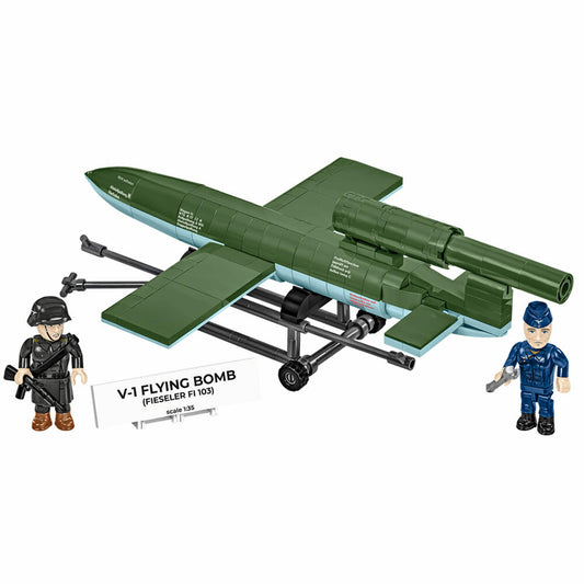 Cobi Klemmbaustein-Set V-1 Flugbombe Fieseler Fl 103, Rakete, WW2, 265 Teile, COBI-3135
