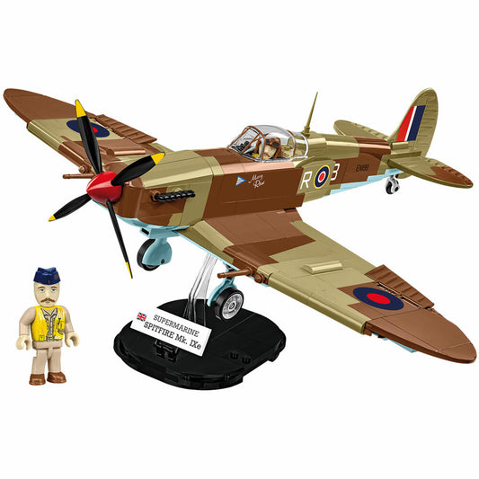 Cobi Klemmbaustein-Set Supermarine Spitfire Mk. IXe, Flugzeug, WW2, 364 Teile, COBI-5764