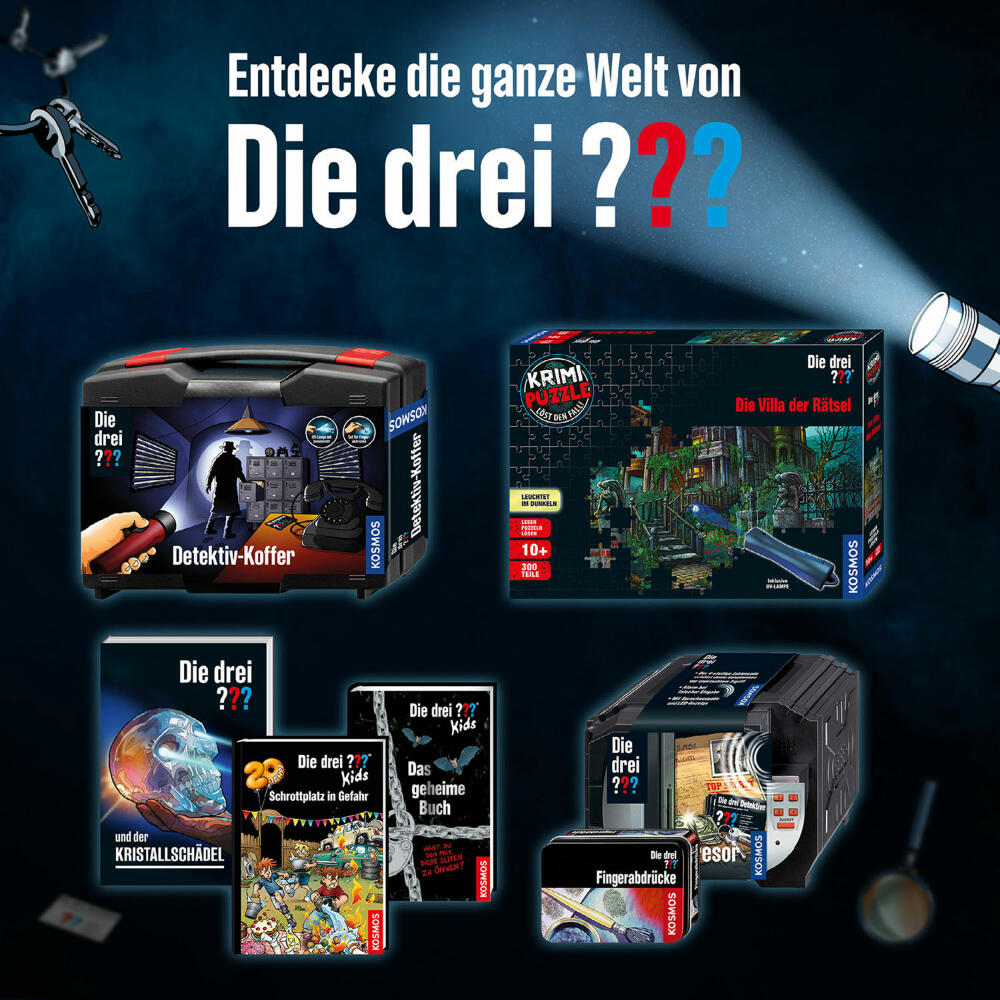KOSMOS Die drei ??? Spionage-Kamera, Detektiv Ausrüstung, Spielzeug, Kinder, ab 8 Jahren, 632670