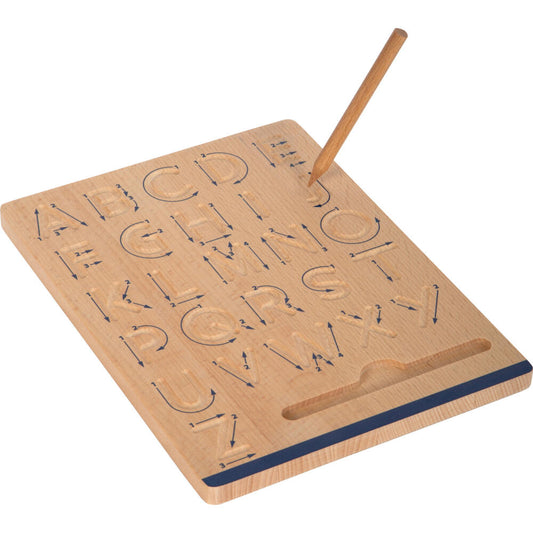 Legler Small Foot Schreibtafel-Set Educate, Lernspielzeug, ab 5 Jahre, Holz, 12560