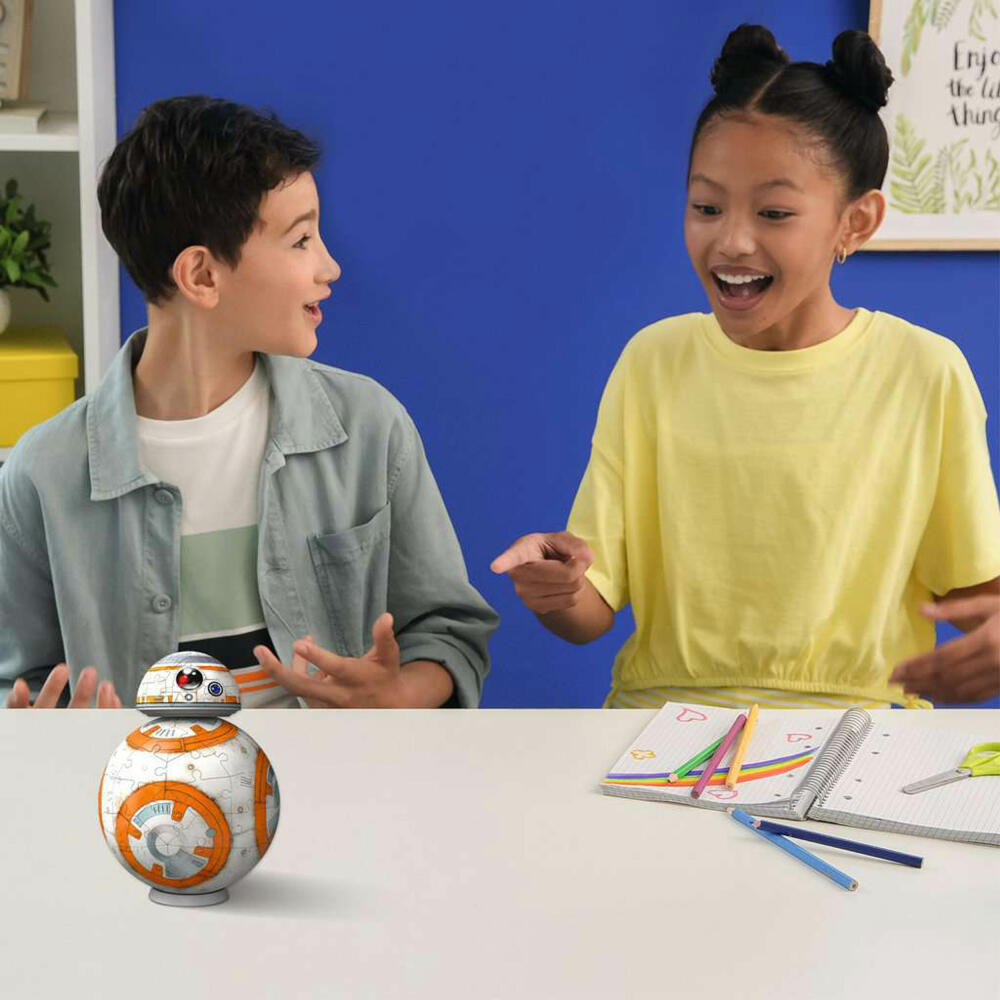 Ravensburger Star Wars BB-8, 3D Puzzle, Kinderpuzzle, 99 Teile, ab 8 Jahren, 11578