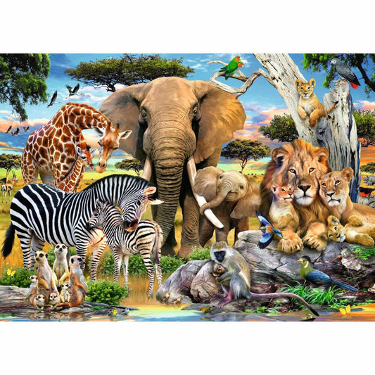 Ravensburger Wilde Tierbabys, Puzzle, Erwachsenenpuzzle, 500 Teile, 12001026