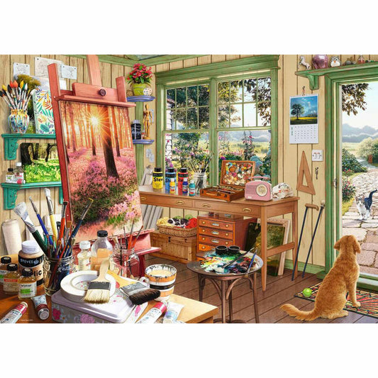Ravensburger Künstlerwerkstatt, Puzzle, Erwachsenenpuzzle, 1000 Teile, 12001100