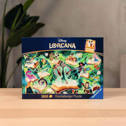 Ravensburger Disney Lorcana Glimmers of the Realm: Emerald, Puzzle, Erwachsenenpuzzle, 1000 Teile, 12001623