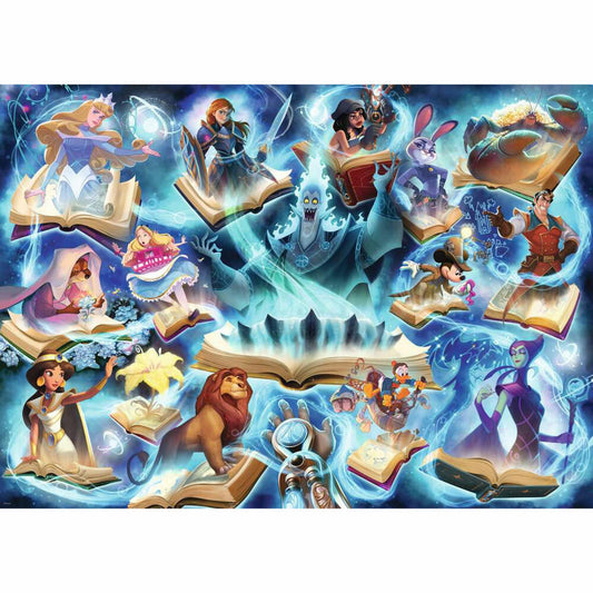 Ravensburger Disney Lorcana Glimmers of the Realm: Sapphire, Puzzle, Erwachsenenpuzzle, 1000 Teile, 12001625