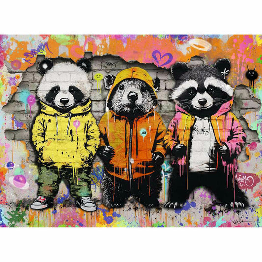 Ravensburger Flauschige Freunde, Puzzle, Erwachsenenpuzzle, 500 Teile, 12001705