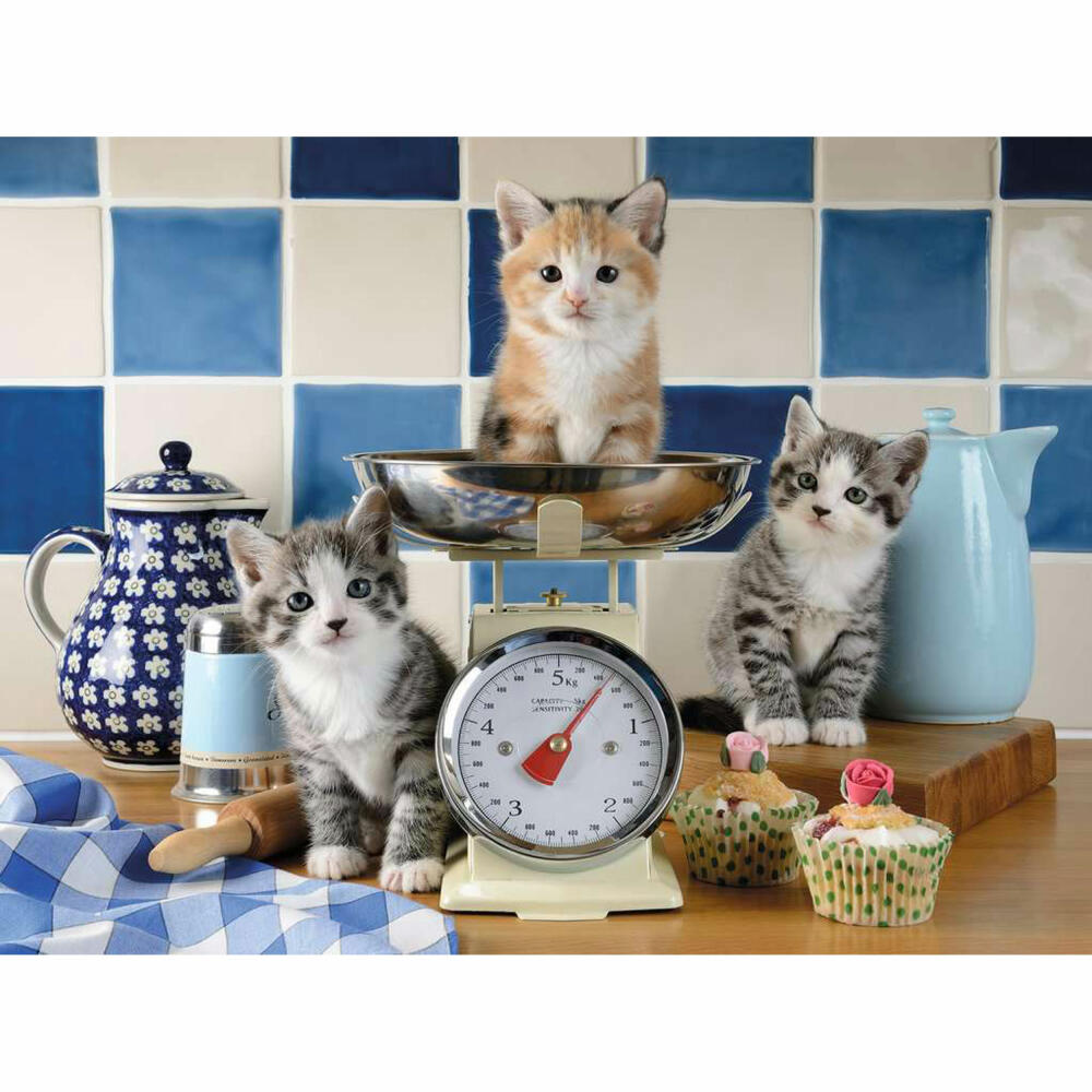 Ravensburger Kätzchen in der Küche, Puzzle, Erwachsenenpuzzle, 1500 Teile, 12001708