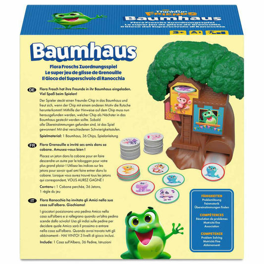 ThinkFun Baumhaus, Denkspiel, Logikspiel, Kinderspiel, ab 3 Jahren, 76655