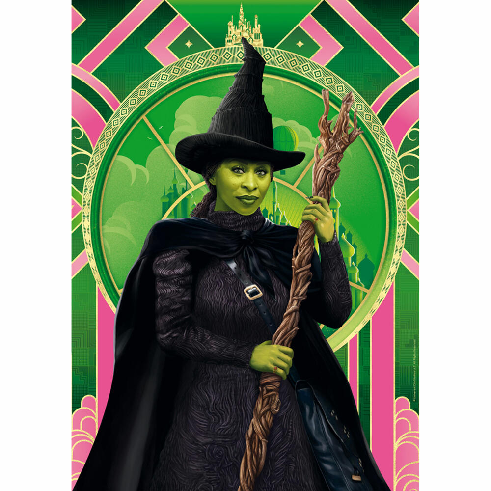 Schmidt Spiele Universal Wicked Elphaba, Puzzle, Nostalgiedose, 500 Teile, 58586