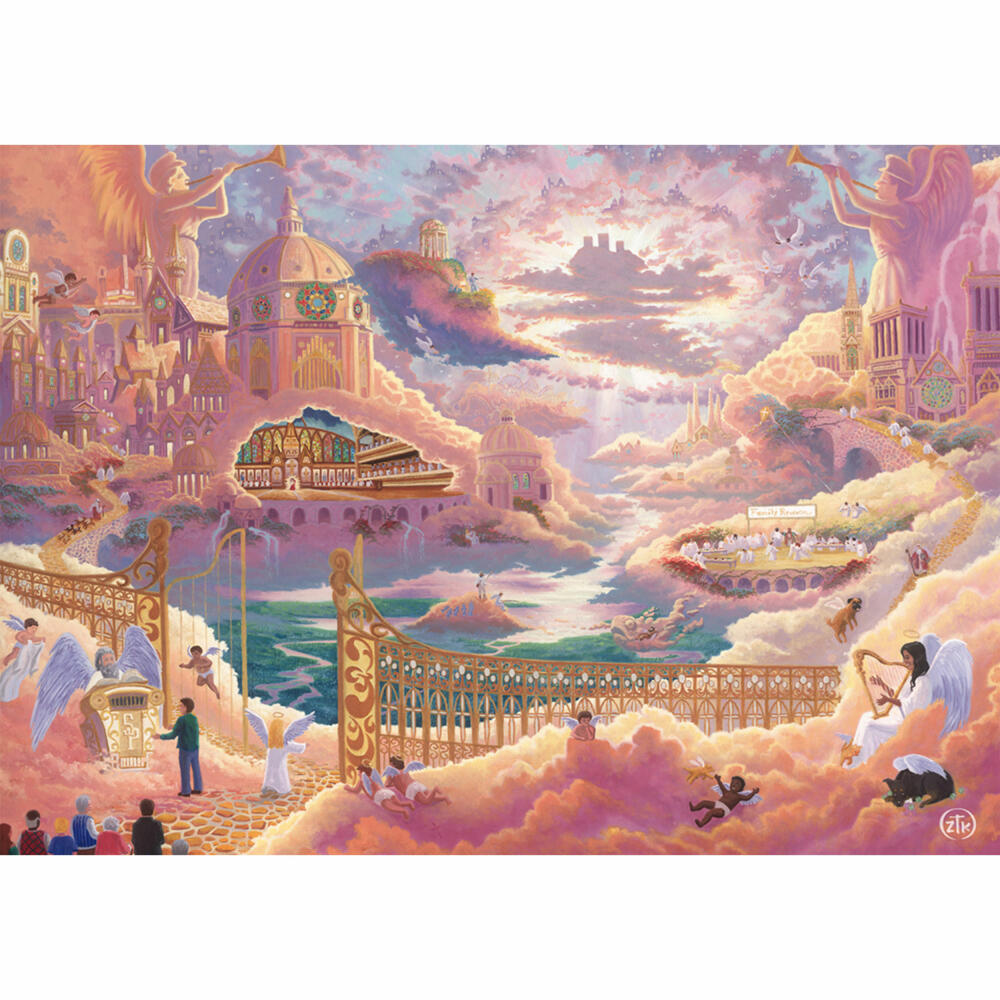 Schmidt Spiele Himmelreich, Zac Kinkade, Puzzle, Erwachsenenpuzzle, 1000 Teile, 58608