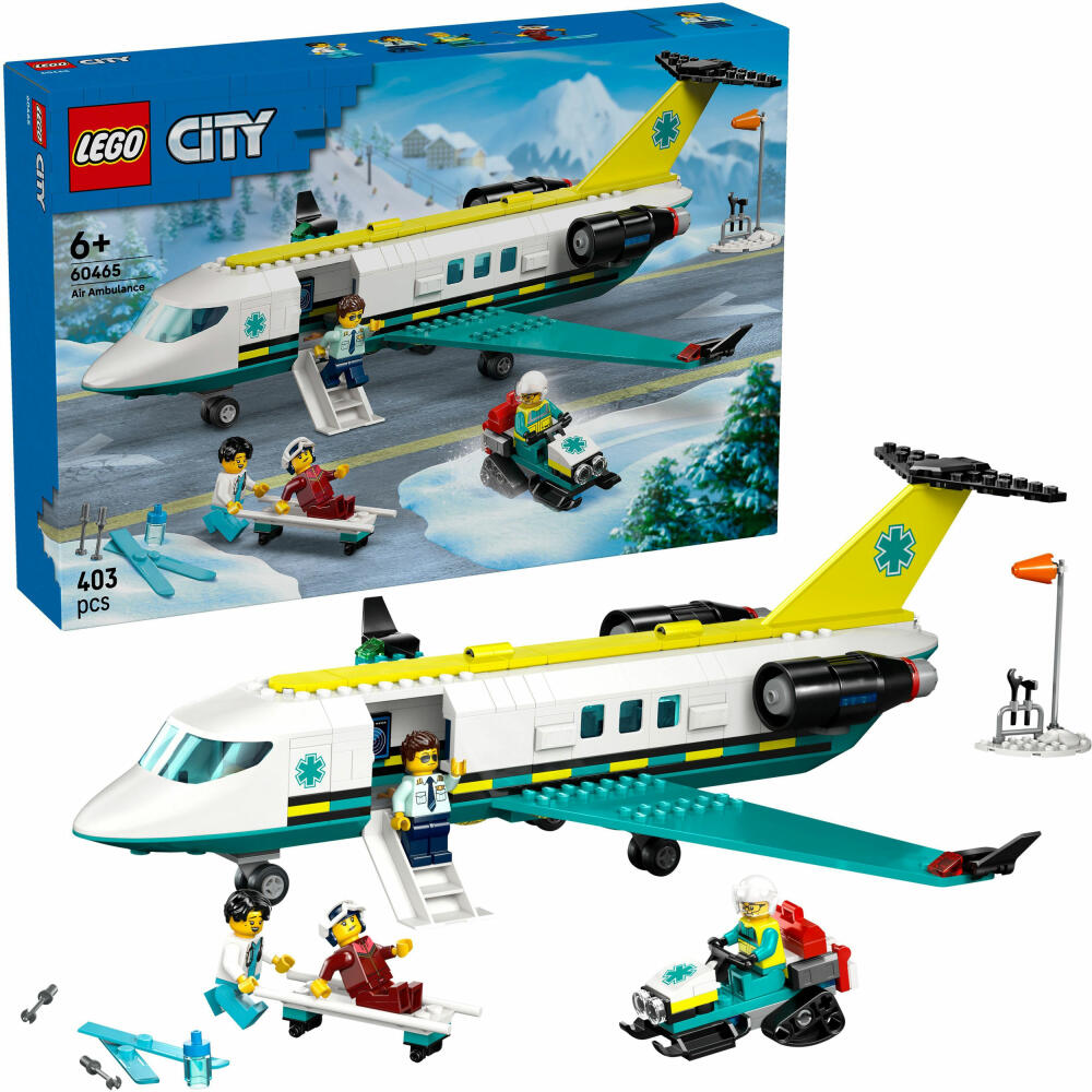 LEGO City Notfallrettungsflugzeug, 60465