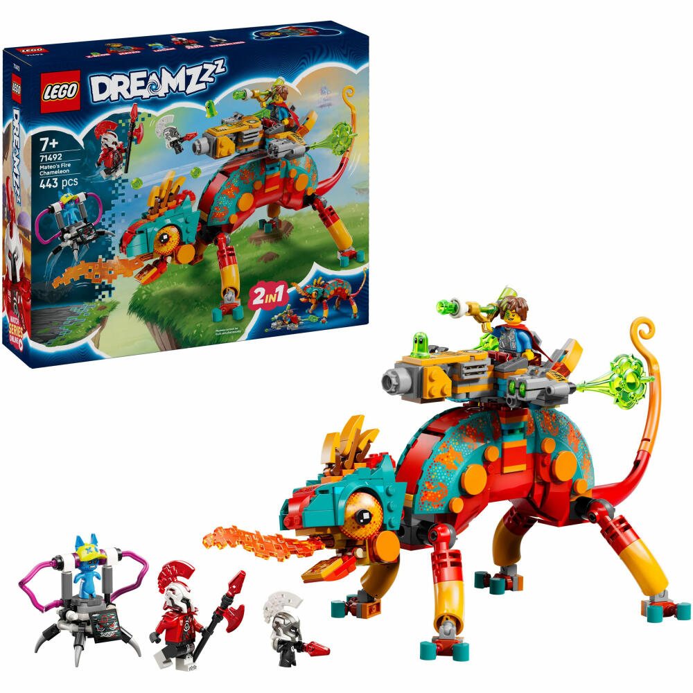 LEGO DREAMZzz Mateos Feuer-Chamäleon, 71492