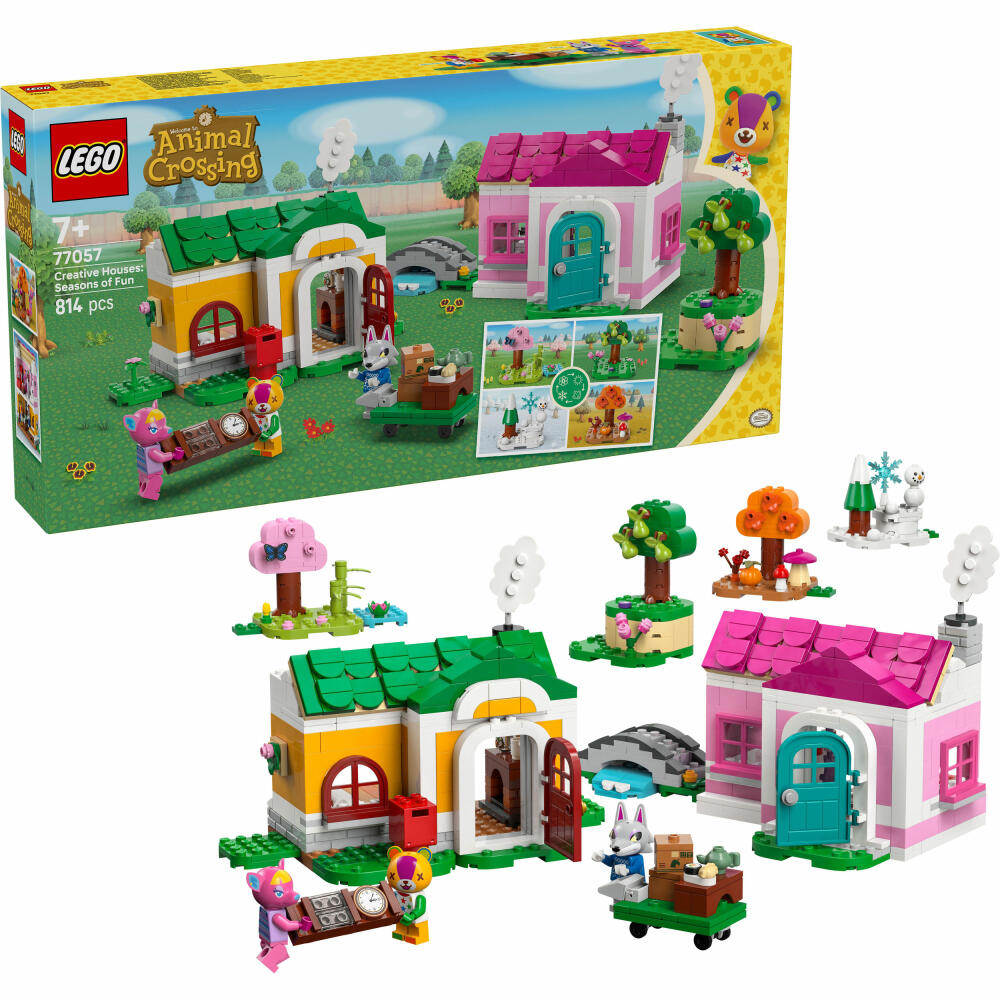 LEGO Animal Crossing Kreative Häuser: Jahreszeite, 77057