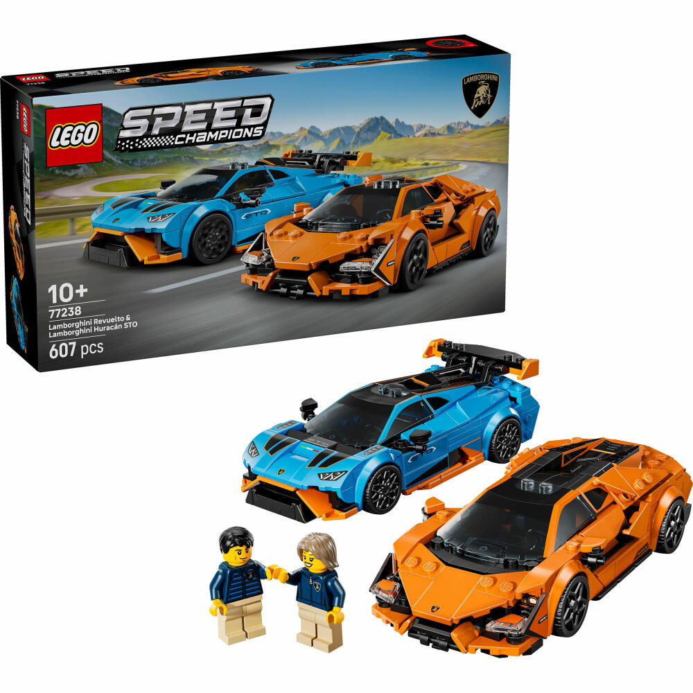 LEGO Speed Lamborghini Revuelto und Huracán S, 77238