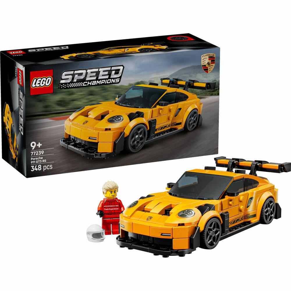 LEGO Speed Porsche 911 GT3 RS Supersportwagen, 77239