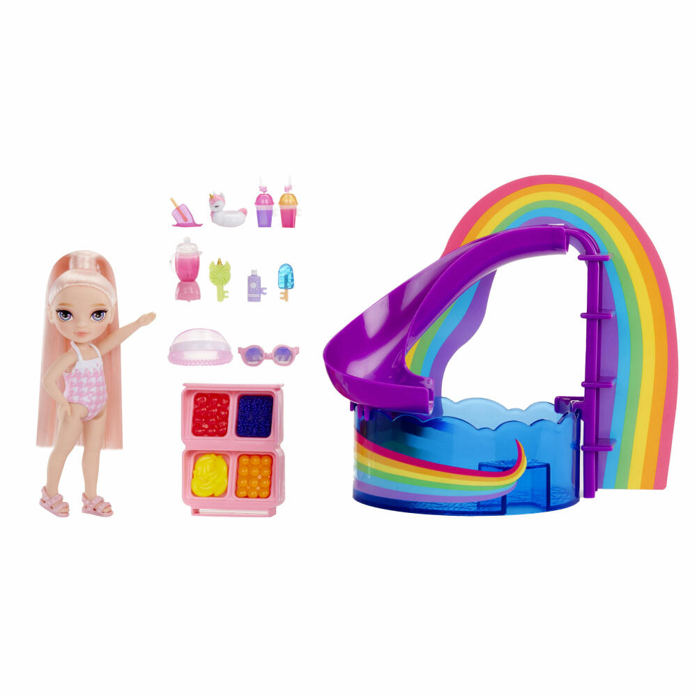 Rainbow High RAH Little C. Playset- Swim, 522249-EUC