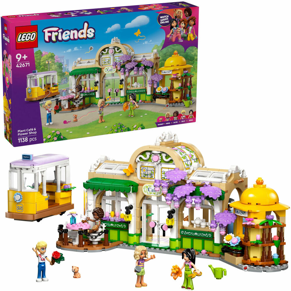 LEGO Friends Pflanzencafe und Blumenkiosk, 42671