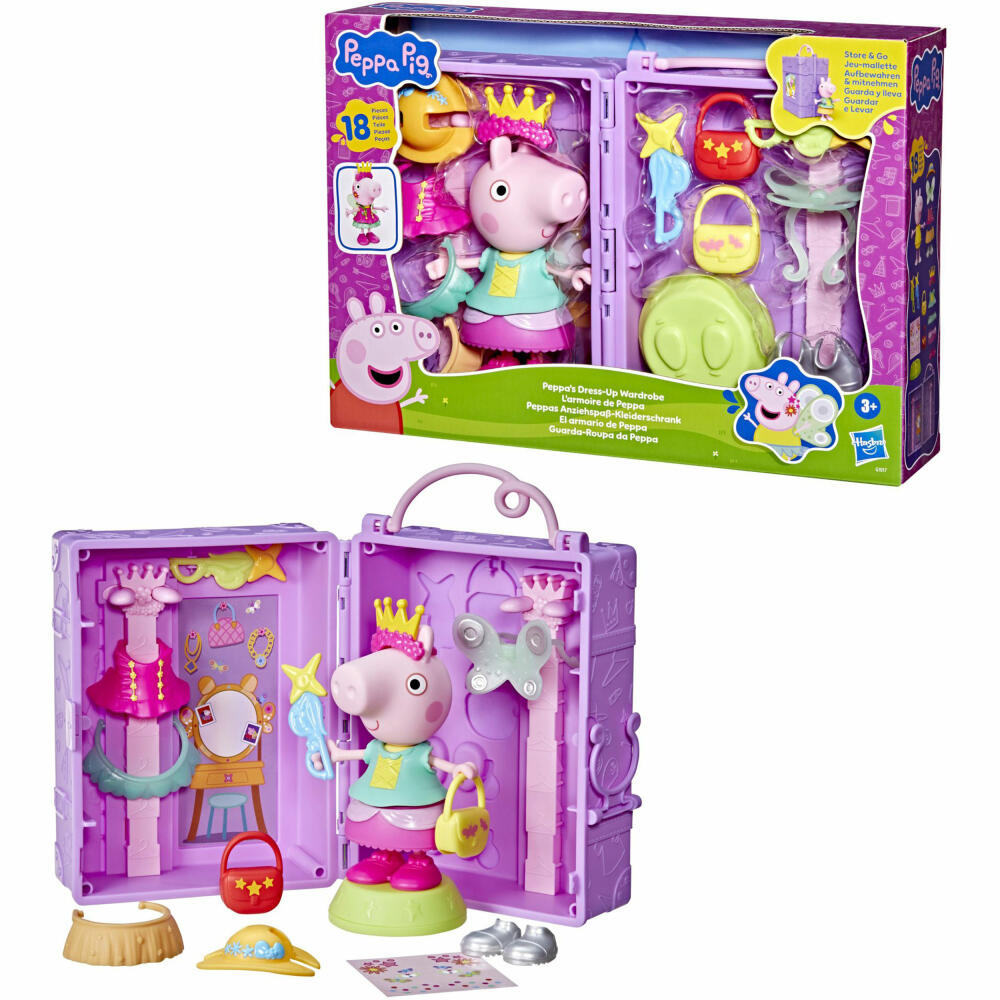 Peppa Pig PEP Peppas Anziehspaß-Kleiderschrank, G10175L0
