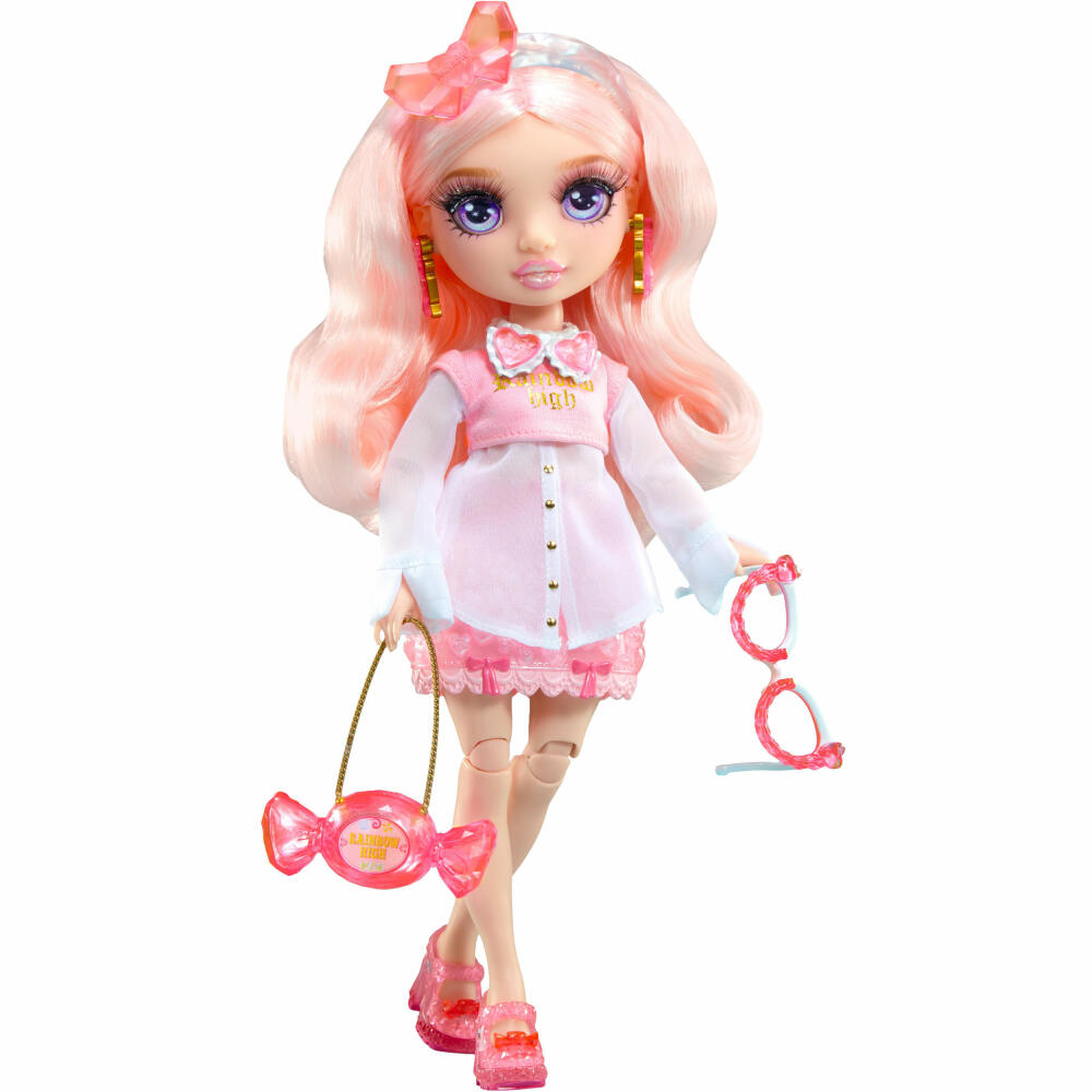 Rainbow High RAH Creative Crystals Fashion Doll Bella, 121367-EUC