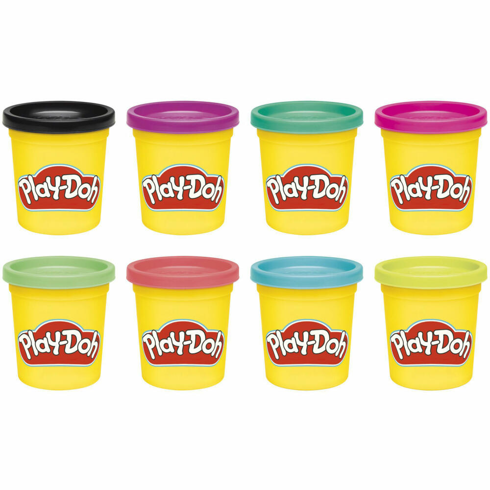 Play-Doh PD Kräftige Farben 8Er-Pack, G06925X0