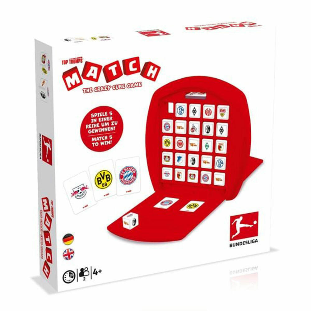 Winning Moves Match - Bundesliga Edition, Würfelspiel, Familienspiel, Gesellschaftsspiel, ab 4 Jahren, WM03485-GER-6