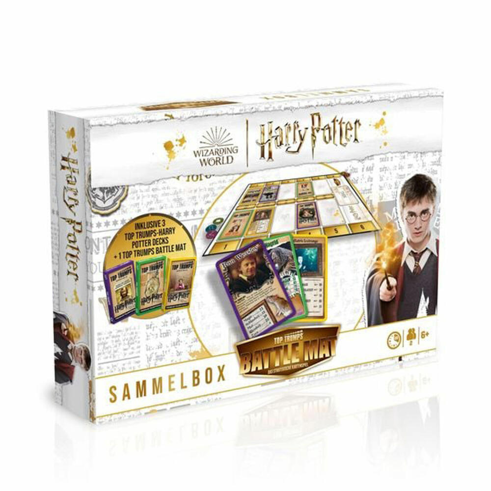 Winning Moves Battle Mat - Harry Potter, Top Trumps, Kartenspiel, Familienspiel, ab 6 Jahren, WM03697-GER-6