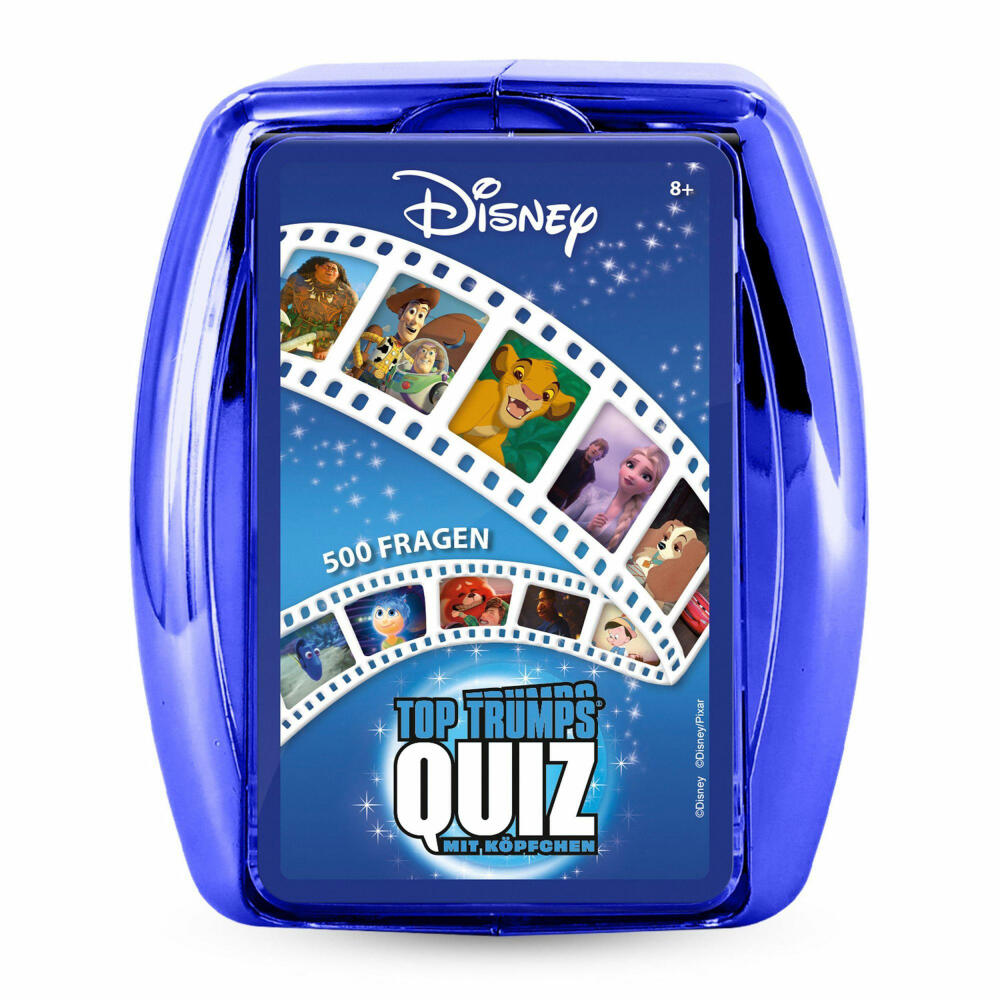 Winning Moves Quiz - Disney Vol. 2, Quizspiel, Wissensspiel, Familienspiel, ab 6 Jahren, WM03821-GER-6