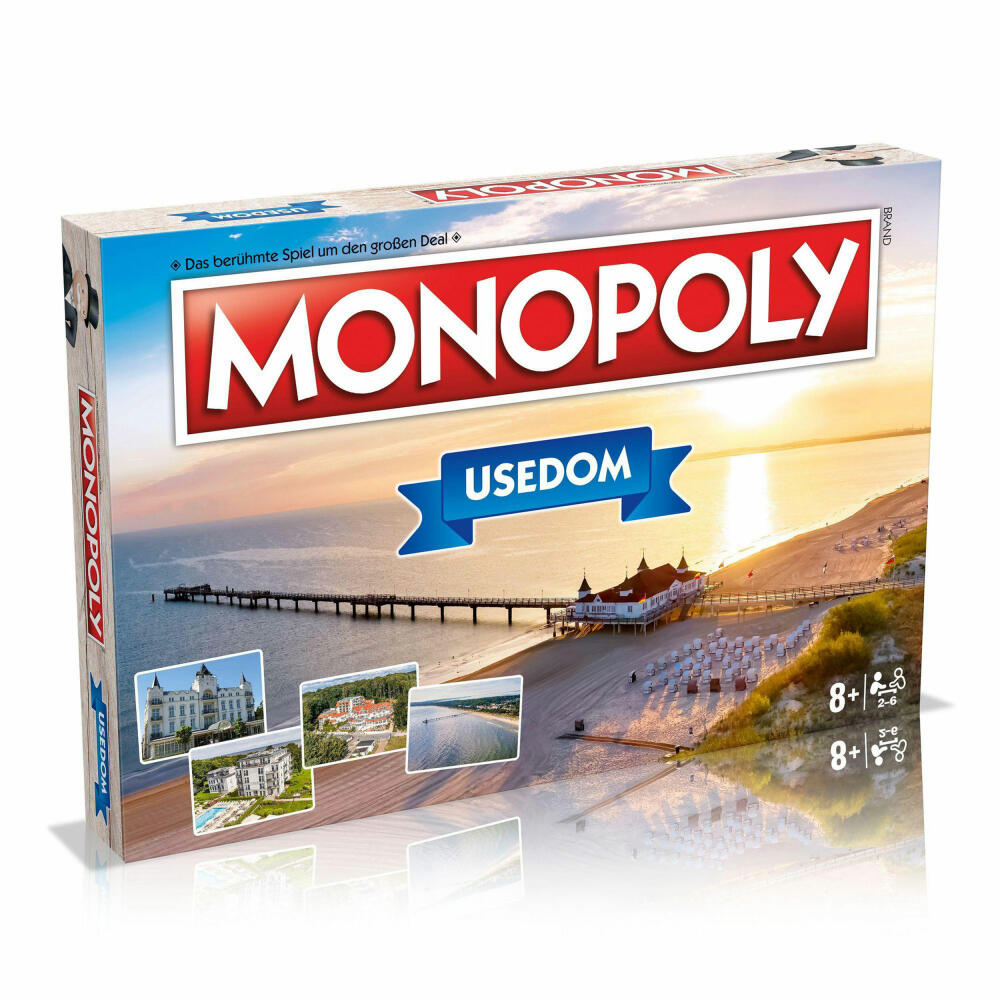 Winning Moves Monopoly - Usedom, Brettspiel, Gesellschaftsspiel, ab 8 Jahren, WM04438-GER-6