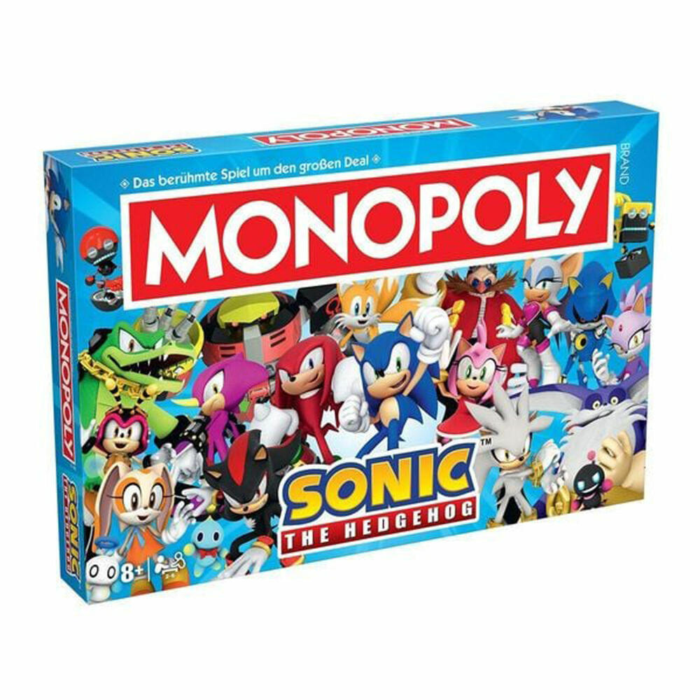 Winning Moves Monopoly - Sonic, Brettspiel, Gesellschaftsspiel, ab 8 Jahren, WM04624-GER-6