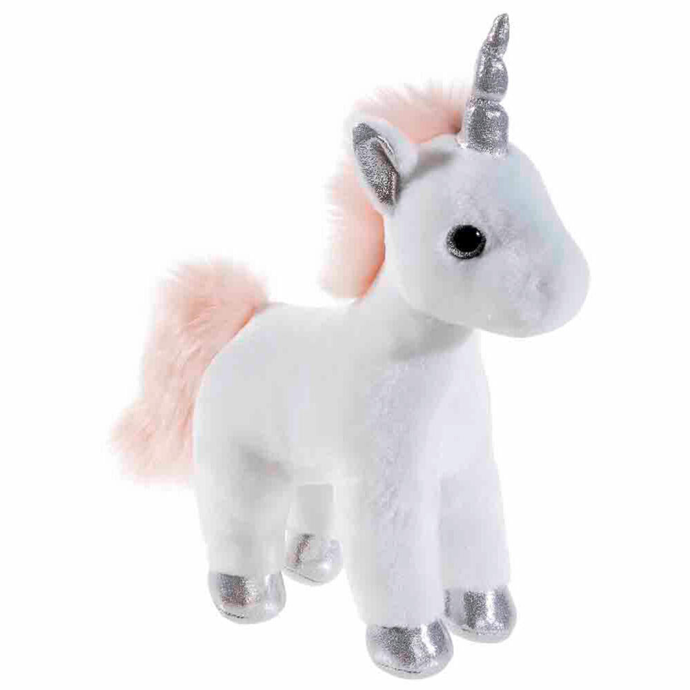 Heunec Einhorn stehend mit Glitzer, Kuscheltier, Plüschtier, Stofftier, 25 cm, 320970