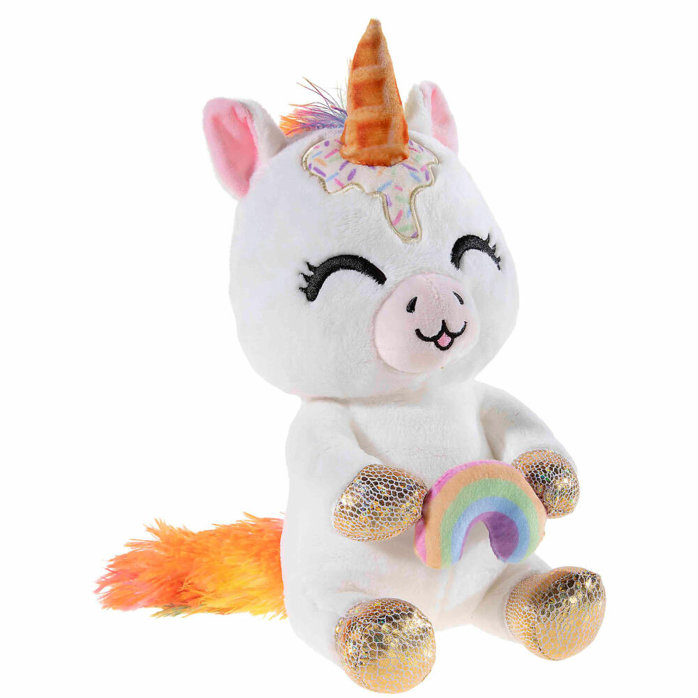 Heunec Ice Baby Rainbow, Kuscheltier, Plüschtier, Stofftier, 25 cm, 324169