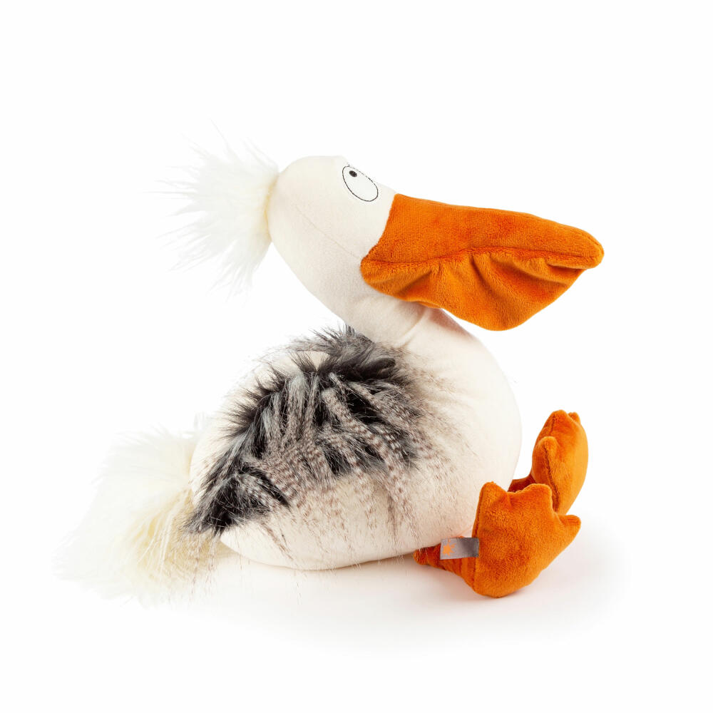 sigikid Romeo Pelikano Kikeriki, Kuscheltier, Plüschtier, Stofftier, Polyester, 43426