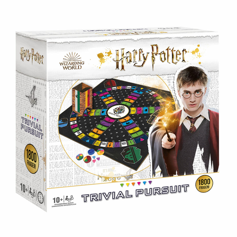 Winning Moves Trivial Pursuit - Harry Potter XL, Brettspiel, Gesellschaftsspiel, ab 12 Jahren, 11552