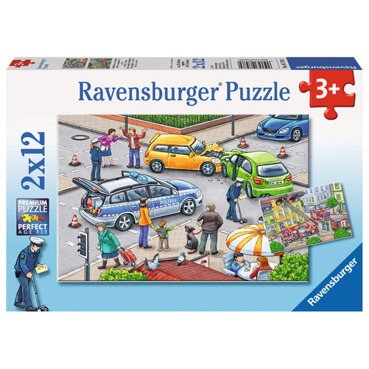Ravensburger Puzzle With Blue Light On The Way, Children's Puzzle, Laying Game, Children's Game, Puzzle Game, Including Mini Poster, 12 Pieces, 07578 2
