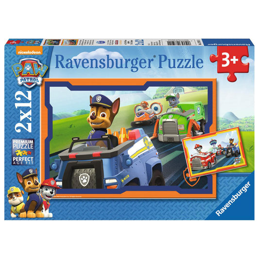 Ravensburger Puzzle Paw Patrol In Action, Children's Puzzle, Laying Game, Children's Game, Puzzle Game, Including Mini Poster, 12 Pieces, 07591 1