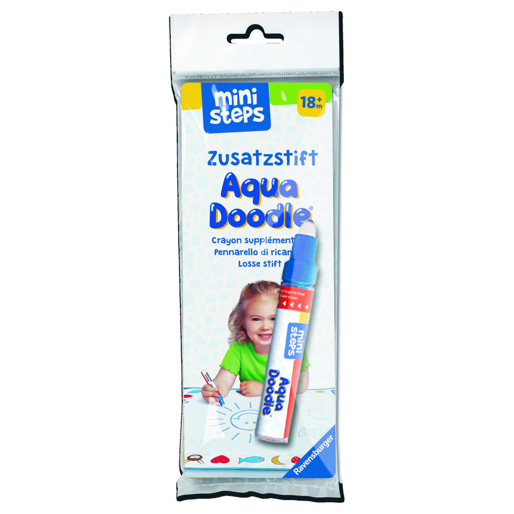 Ravensburger ministeps Aqua Doodle Zusatzstift, Ersatzstift, Ersatz Stift, Malen mit Wasser, Feinmotorik, ab 18 Monaten, 04185