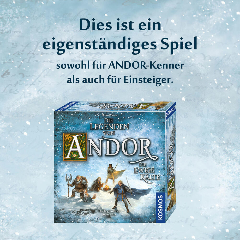 KOSMOS The Legends of Andor - The Eternal Cold, Fantasy Board Game, Parlor Game, 683351