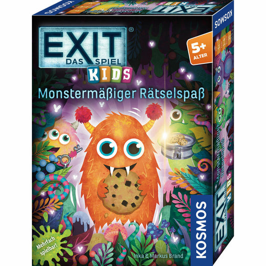KOSMOS EXIT Kids Monster Puzzle Fun, Family Game, Puzzle Game, Escape Room Game, Children, 683733