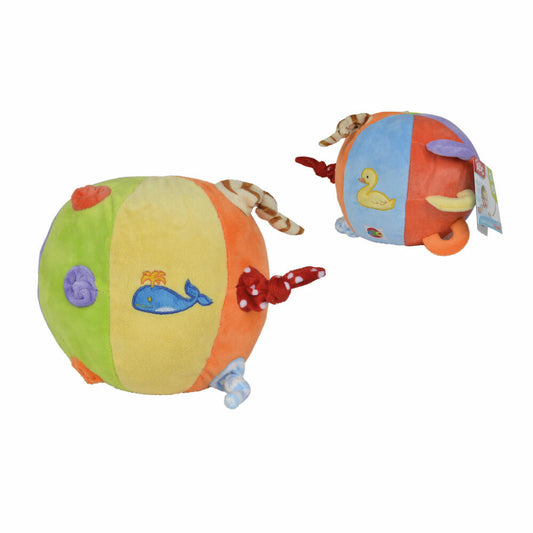 Simba ABC Soft-Ball, Play Ball, Ball, Grasping Toy, Children, Baby, Toy, Colorful, Ø 16 cm, 104014315