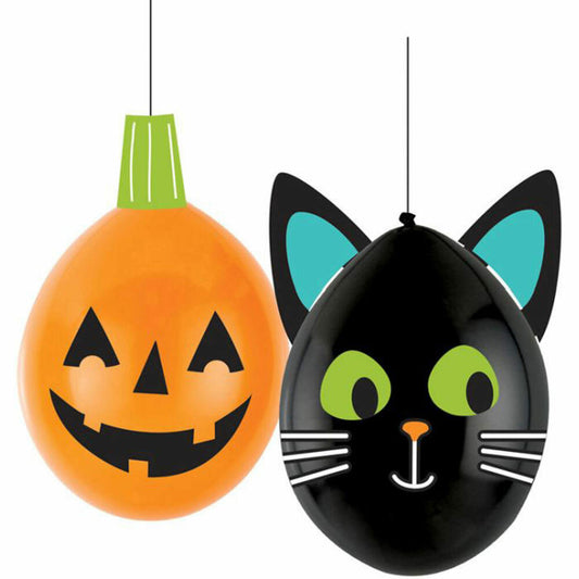 Amscan 2 Latex Balloons DIY Hello-ween Friends 12th