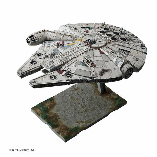 Revell model kit Bandai Star Wars Millennium Falcon, spaceship, 196 parts, 01211