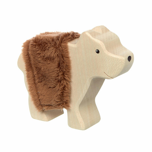 sigikid Cudly Wudly wooden animal bear, wooden figure, toy figure, wooden toy, toy, decoration, 39508