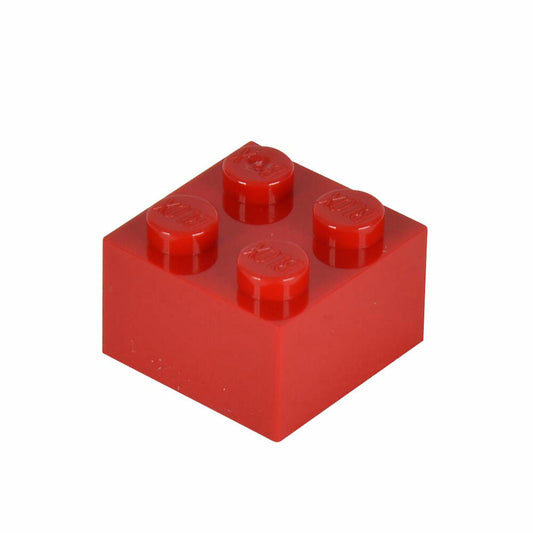 Simba Blox 100 Red 4-Piece Bricks in a Tin, Building Blocks, Children's Toys, 100 Pieces, 104114111