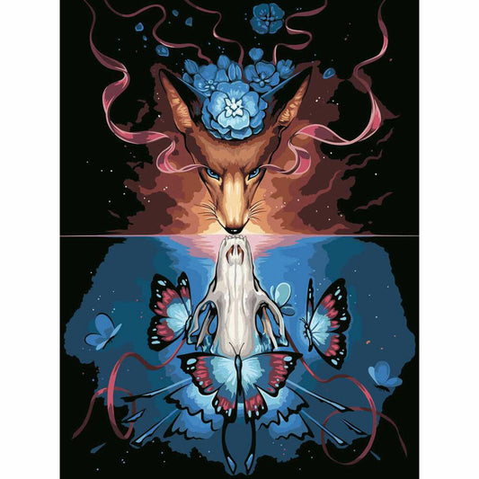 Ravensburger CreArt Beautiful Death, Malen nach Zahlen, Malset, Malvorlage, Malen, 23647