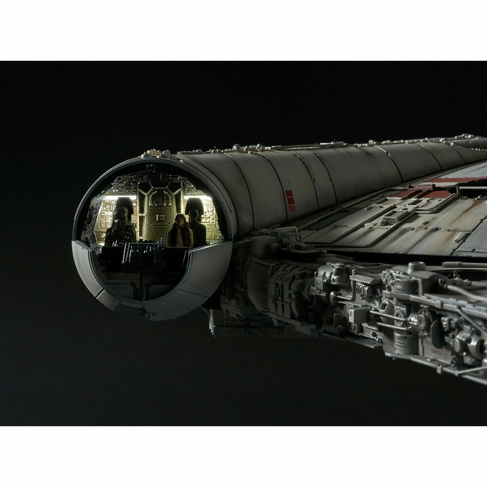Revell Modellbausatz Bandai Star Wars Millennium Falcon Perfect Grade, 680 Teile, 01206