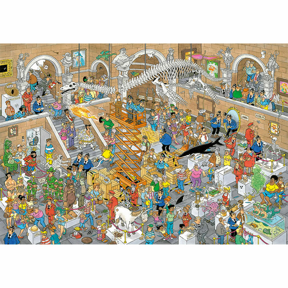 Jumbo Spiele Jan van Haasteren - Kuriositätenkabinett, Puzzle, Erwachsenenpuzzle, Puzzlespiel, 3000 Teile, 20031