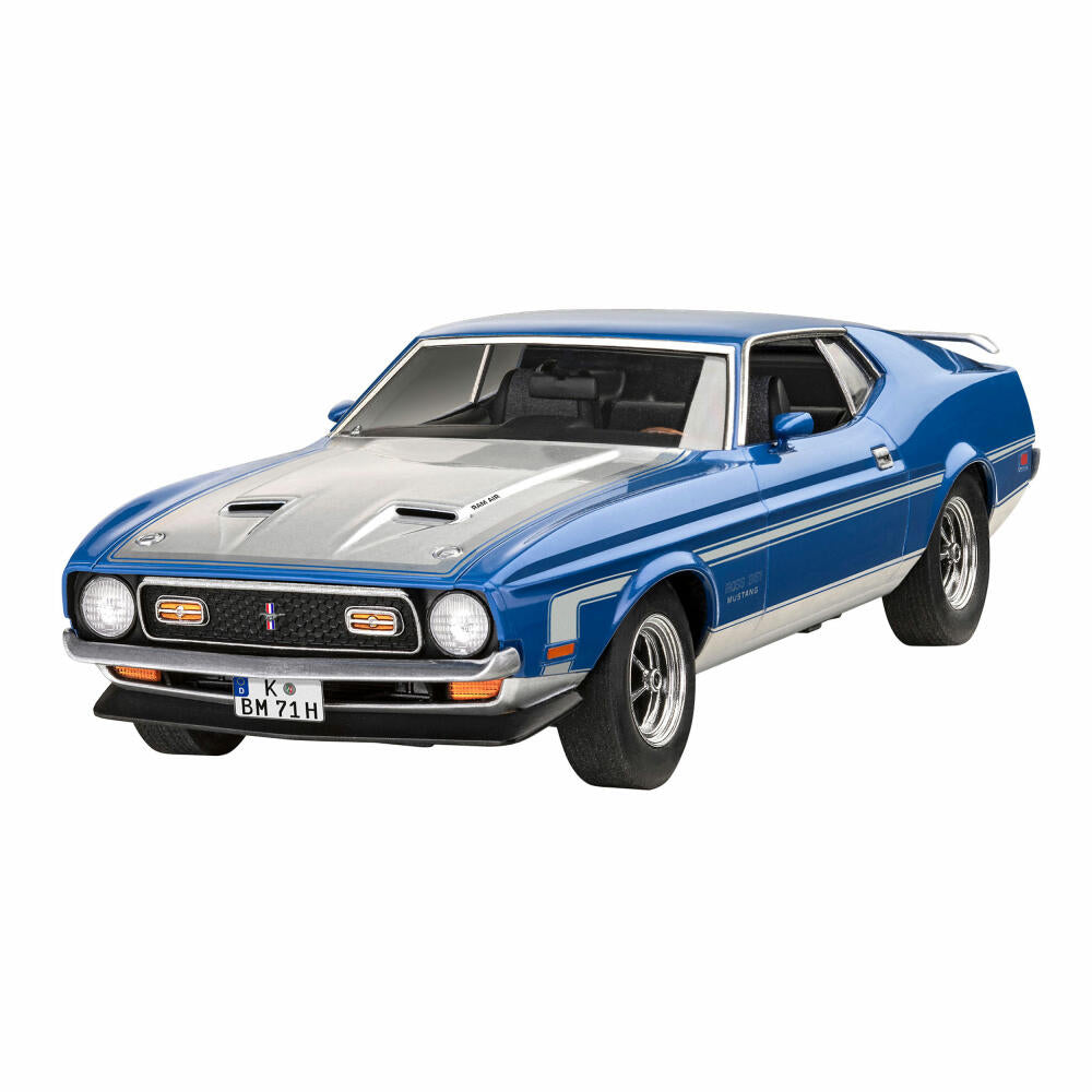 Revell Modellbausatz 71 Ford Mustang Boss 351, Sportwagen, Auto, 129 Teile, 07699