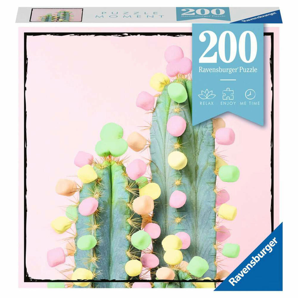 Ravensburger Puzzle Moment Kaktus, Erwachsenenpuzzle, Kinderpuzzle, 200 Teile, 17367