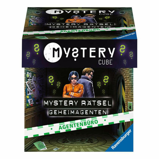 Ravensburger Mystery Cube Das Agentenbüro, Escape Rätsel, Gesellschaftsspiel, ab 10 Jahren, 20225